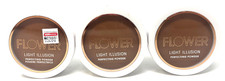  3 Flower Light Illusion Perfecting Powder 0.28 oz Each Sealed D3 - Mocha