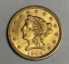 1904-P Liberty Quarter Eagle — photo from another recent sale