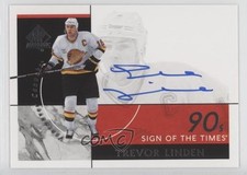 2020-21 SP Authentic Sign of the Times 1990s Trevor Linden #ST90-TL Auto 0u7i