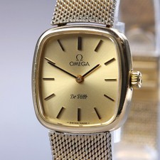 Orologio donna OMEGA De Ville vintage 1979 carica manuale cal.625 oro 22mm ecc+5