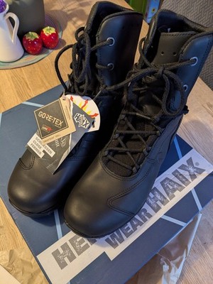 HAIX Herren SEK/MEK-Einsatzstiefel Leder GORE-TEX Schnürung Schwarz EU 45 US 10