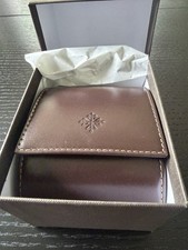 Patek Philippe Travel Watch Case Dark Brown Leather 