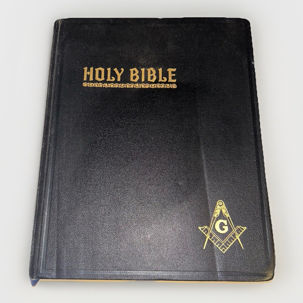 Holy Bible Masonic Edition (1955) 9.5x11.5
