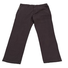 New Men s Weatherproof Pants Size 40x30 Commuter Brown Straight Fit Workwear