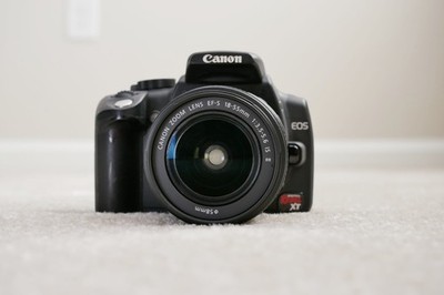Canon EOS Digital Rebel XT / EOS 350D 8.0MP Digital SLR Camera - Black (Kit...