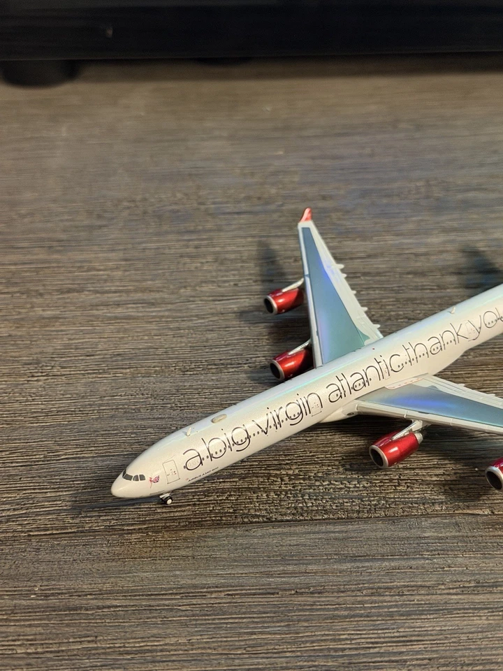 GeminiJets Virgin Atlantic Airbus A340-600 GJVIR1766 - Image 3 of 4