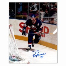 Ray Ferraro Autographed New York Islanders 8x10 Photo