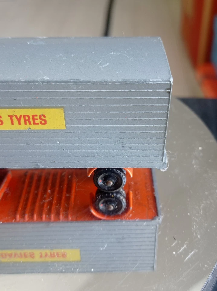 MATCHBOX R 2 LESNEY CAMION BEDFORD RIMORCHIO NO PORTE DAVIES MAJOR PACK GIOCATO - Immagine 2 di 4