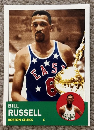 2007-08 Topps Bill Russell the Missing Years #BR63 HOF Boston Celtics