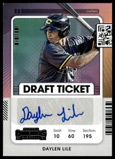 2021 Panini Contenders - Daylen Lile Draft Ticket 2 #DT2-DL