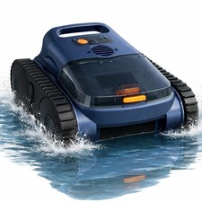 NEW Cordless Robotic Pool Vacuum Pool Cleaner Wall Climbing for Inground Pools