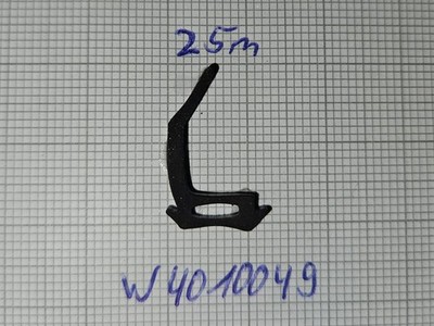 Orig. Wicona W4010049 / 4010049  Dichtung  Fenster Tür Fassaden Dichtungen 5 lfm