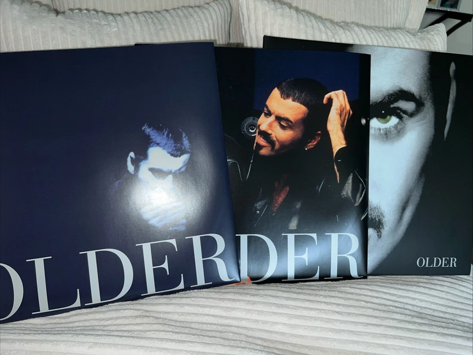 George Michael - Older 2 LP BLUE Vinyl Ltd. Edition, Remastered, NEU/OVP, Fotos - Bild 2 von 4