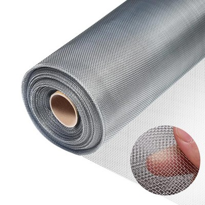 304 Stainless Steel Mesh Roll 47''x10' - 20 Mesh Sturdy Screen for Windows, Doors