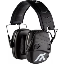 Axil TrackR Black Medium Electronic Tactical Protective Earmuffs - TRACKRB