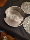 Beautiful Vintage Silver Plated Coasters (set of 4) with holder  (heavy ) — photo 5