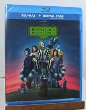 Beetlejuice Beetlejuice Blu-ray, 2024 Michael Keaton, Winona Ryder NEW SEALED