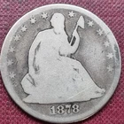 1878 Seated Liberty Half Dollar 50c Nicely Circulated B60#99629