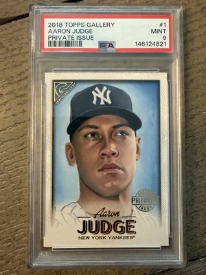 2018 Topps Gallery - Aaron Judge #1 Private Issue /250