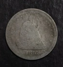 1876 Seated Liberty Quarter  Y3446