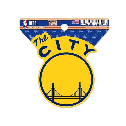 Golden State Warriors 3.25 inch NBA Clean Cut Decal Sticker *WinCraft