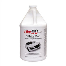  LKE.10032 Like 90 White Out 10032 Peelable Booth Coating, 1 gal Can, 150 sq-ft/