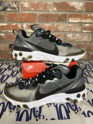Size 15 - Nike React Element 87 Anthracite Preowned Original Box AQ1090-001