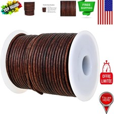 Waterproof 20M Rustic Leather String Cord for Jewelry Making  Crafting Ideas