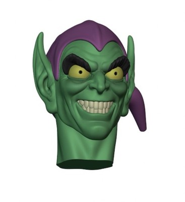 Mean Green Man Action Figure Head 1:9 or 1:6 Mego