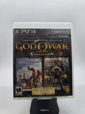 God of War Collection 1&2 (PlayStation 3 PS3, 2009) CASE AND MANUAL ONLY