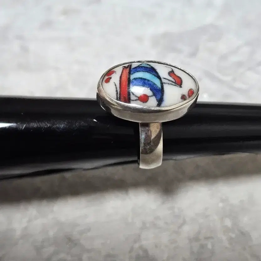 925 Silver Handmade Dotted Pattern Ring - Adjusta… - image 2