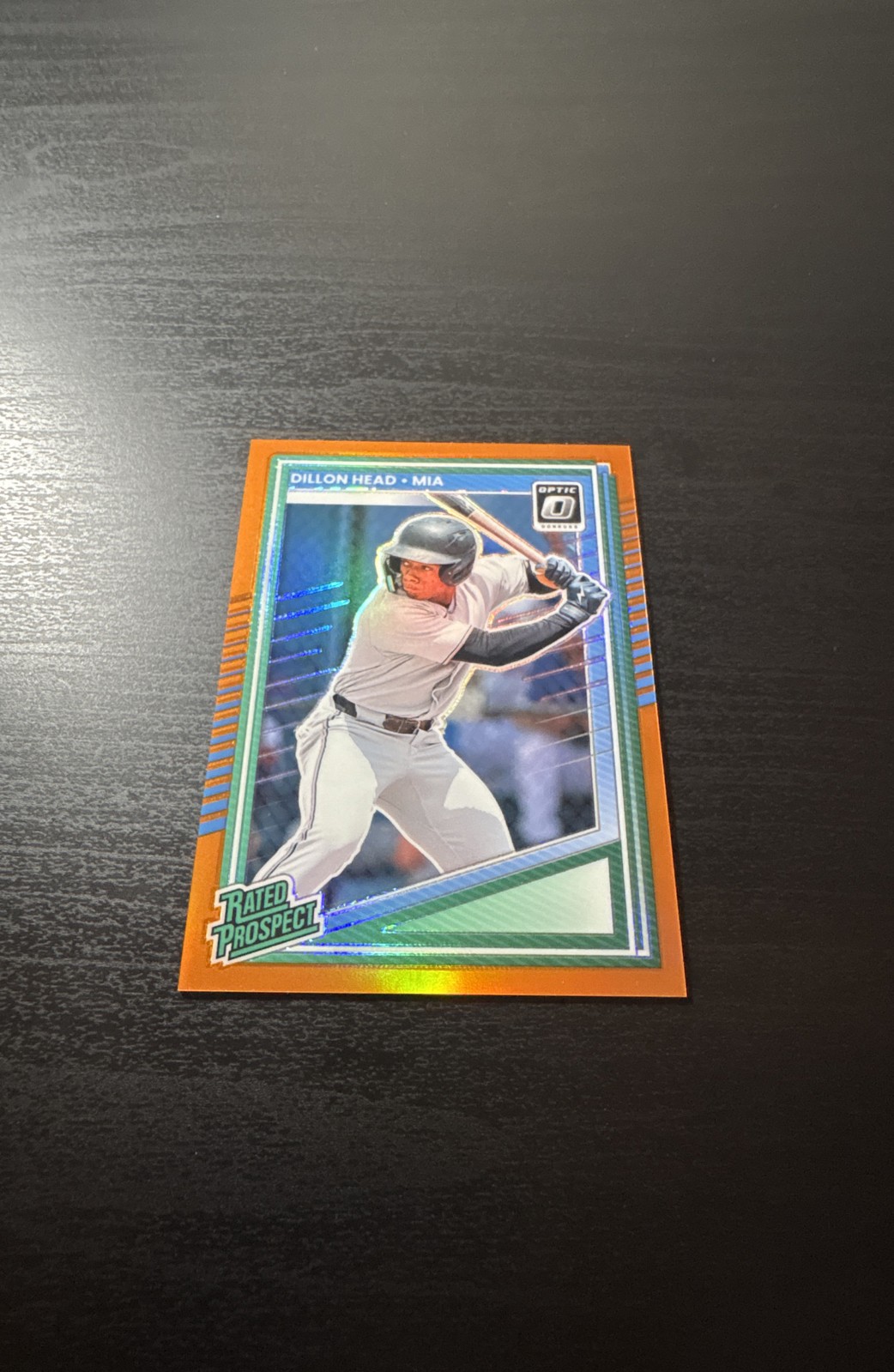 2025 Panini Donruss - Optic Rated Prospects Dillon Head #165 Orange Prizm /199