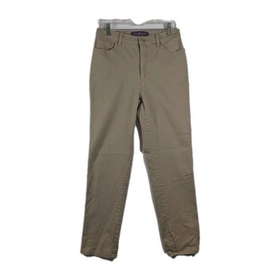 Gloria Vanderbilt Amanda Jeans Womens 10 Tan Denim