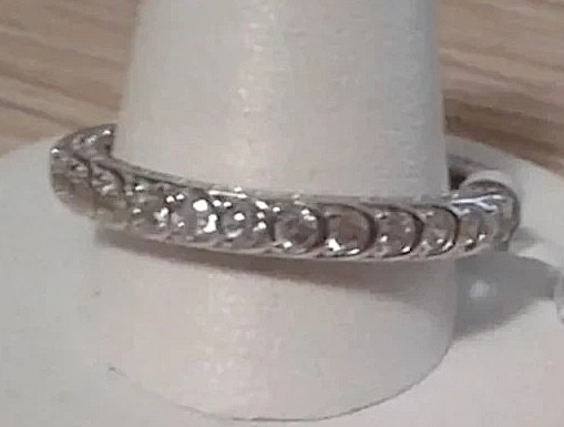DOB383A  Bella Luce CZ Eternity Band 3.09ctw. Size 11 NWT