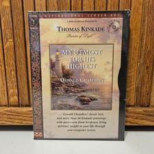 My Utmost for His Highest Screensaver: Thomas Kinkade CD-ROM . Brand New.