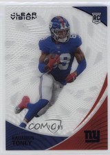 2021 Panini Chronicles Clear Vision Rookies Purple 27/49 Kadarius Toney i5f