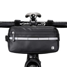 Waterproof Bike Handlebar Bag | Front Basket, Shoulder & Waist Bag for Cycling