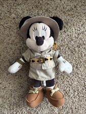 Walt Disney World Disney Parks Minnie Mouse Safari Plush