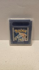 Pokemon Blue Version Nintendo Game Boy *Excellent Condition w/ Plastic Case*