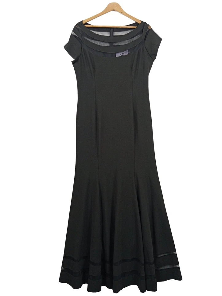 JS COLLECTIONS Vestido de noche Mujeres Vestido Talla EU 40 negro estilo fiesta - Imagen 4 de 4