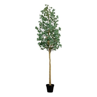 Nearly Natural 8ft Artificial Eucalyptus Tree in Green
