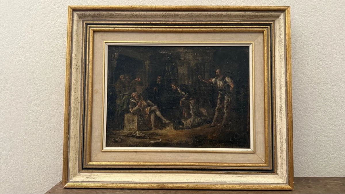 僧侣油画| eBay