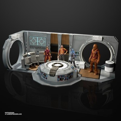 Star Wars 3D gedruckt The Ebon Hawk von KOTOR für 6'' Black Series Figuren