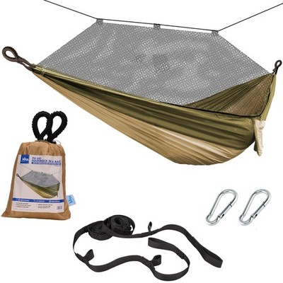 Bliss Hammocks Hammock in a Bag with Mosquito Net and Tree Straps, (Open Box)