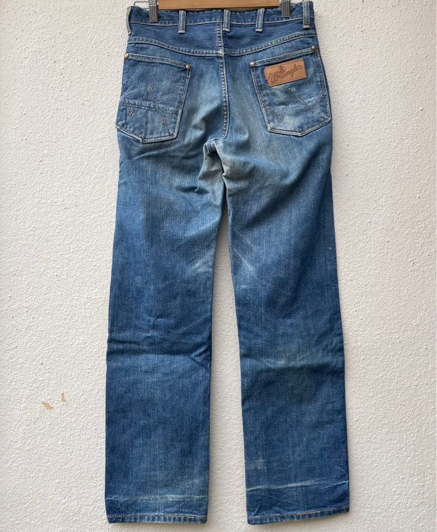 Vintage Wrangler 11MWZ 50s-60s, W30 L32, Blue Bell, Rare Denim