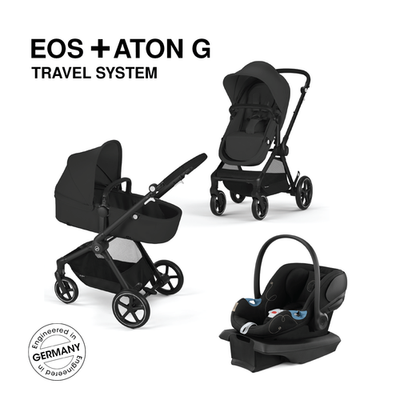 Cybex EOS Black Frame/Aton G - Ocean Blue -BRAND NEW! | eBay