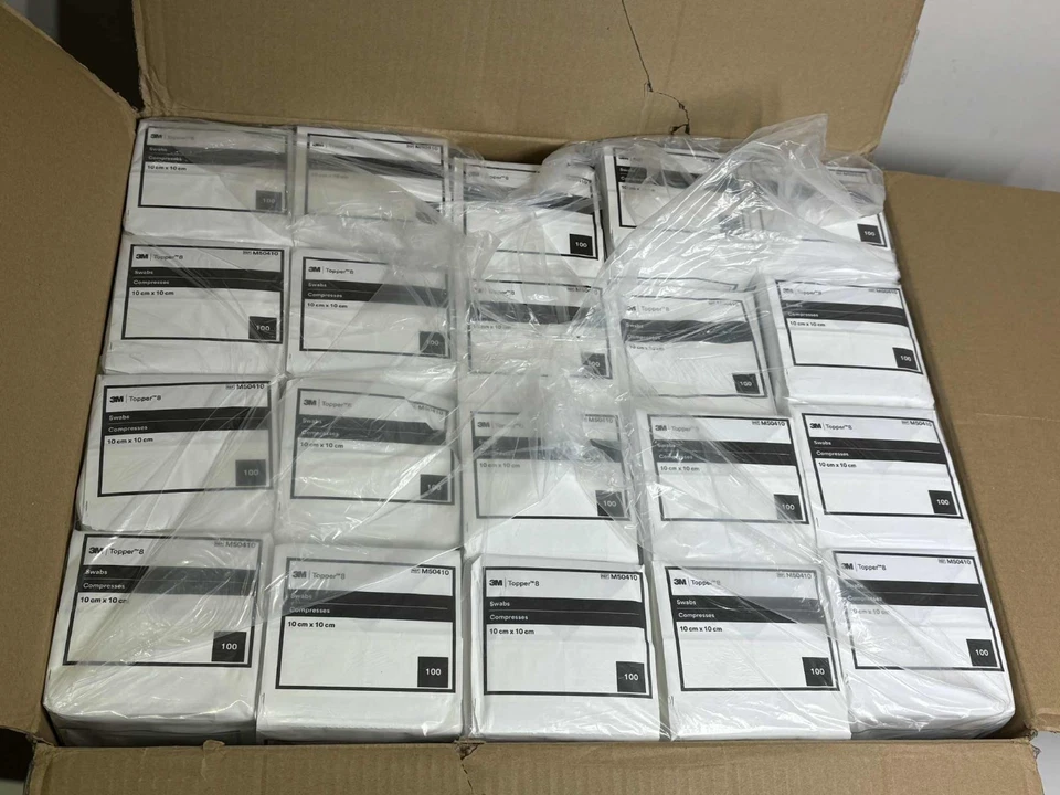 “3M Topper M50410 Swabs 10×10 cm 4‑Ply Non‑Sterile – Case (40 × Box of 100)” - Image 3 of 4
