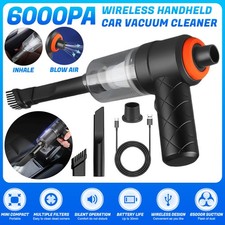 Cordless Handheld Vacuum Cleaner Air Duster 2 in 1 Portable Wireless Car Home
