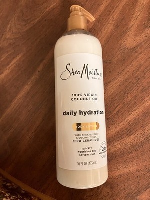 Shea Moisture Body Lotion 100% Virgin Coconut Oil Daily Hydration 16 fl oz