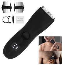 Electric Men Groin Body Hair Ball Shaver Clipper Pubic Hair Trimmer With USB